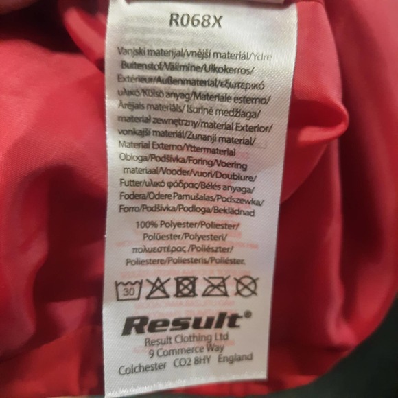 NWT Result StormDri performance outerwear 3 in 1  jacket Red R068X XL - Picture 6 of 13